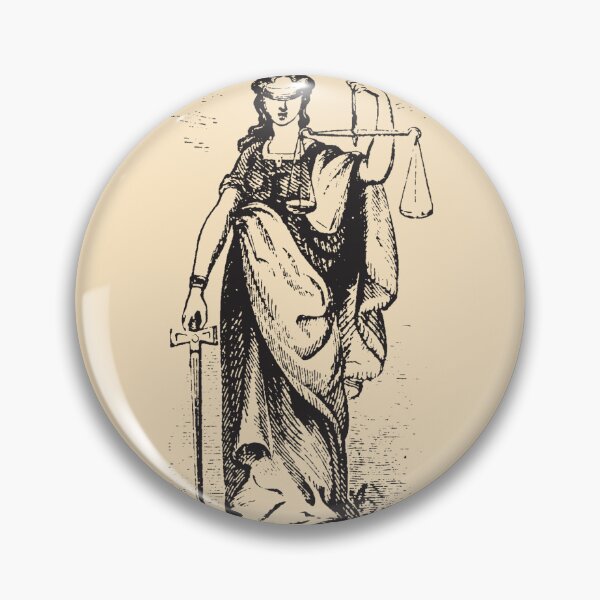 Item preview, justice tarot card designed and sold by it's more like mars.