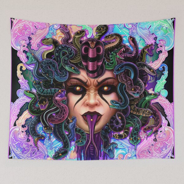 Item preview, Pastel Black Medusa Mock designed and sold by Abysm Internal.