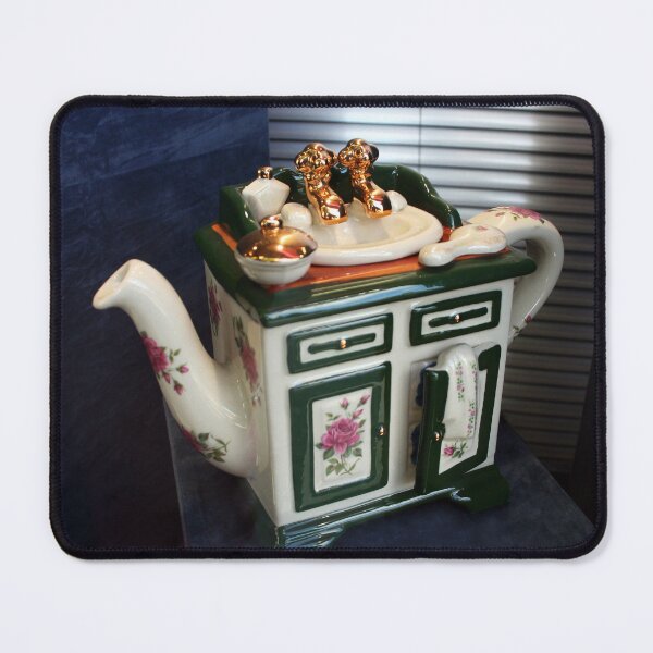 Item preview, Bathroom Vanity Teapot designed and sold by Marilyn Harris.