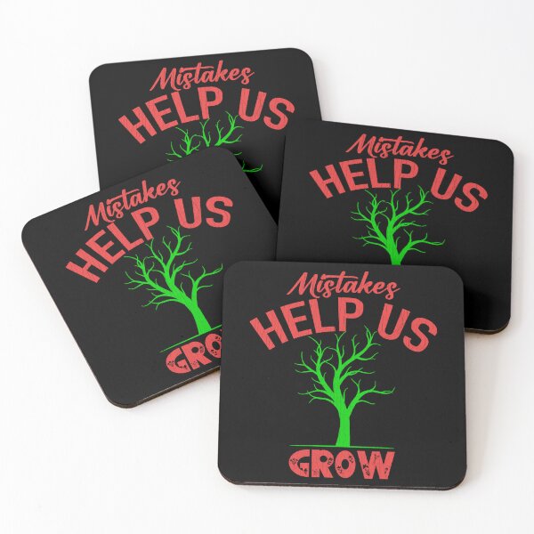 Item preview, Mistakes Help Us Grow designed and sold by Kunal Smart.