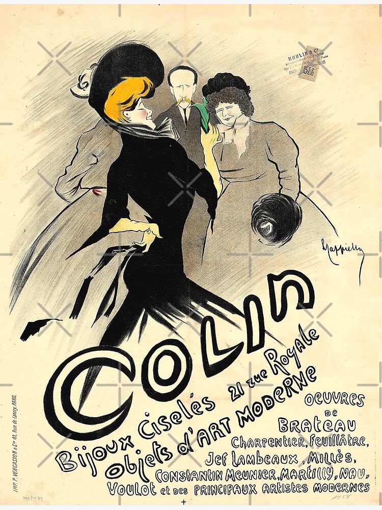 Disover Leonetto Cappiello Colin 1903 Premium Matte Vertical Poster