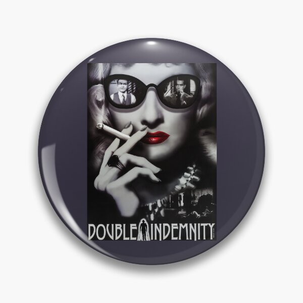 Item preview, Excellent Roles Film Original Vintage Double Indemnity Graphic Gift designed and sold by HowardAngeline.