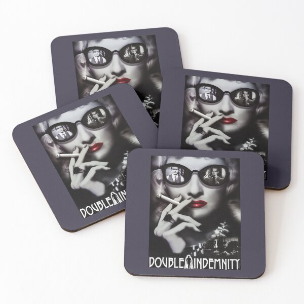 Item preview, Excellent Roles Film Original Vintage Double Indemnity Graphic Gift designed and sold by HowardAngeline.