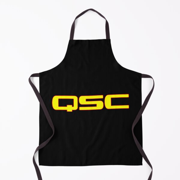Item preview, QSC Yellow Red subwoofer designed and sold by ZacKlawitter14.