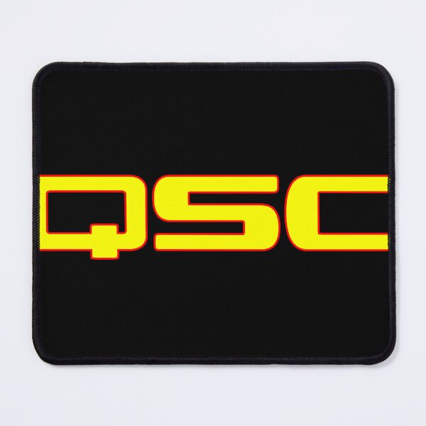 Item preview, QSC Yellow Red subwoofer designed and sold by ZacKlawitter14.