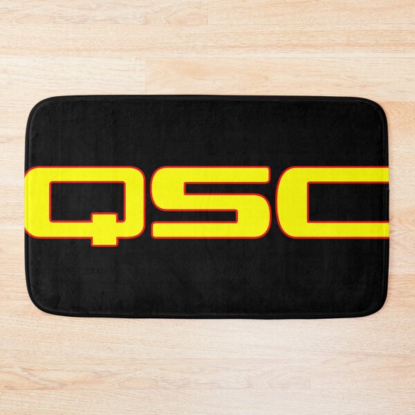 Item preview, QSC Yellow Red subwoofer designed and sold by ZacKlawitter14.