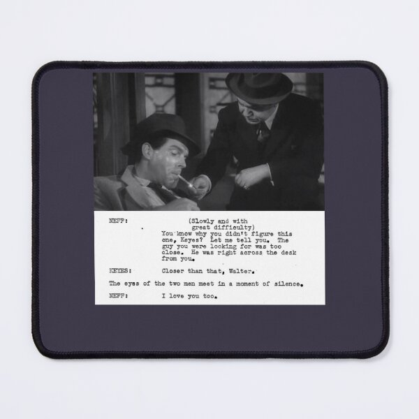 Item preview, Excellent Roles Film Original Vintage Double Indemnity Graphic Gifts designed and sold by HowardAngeline.