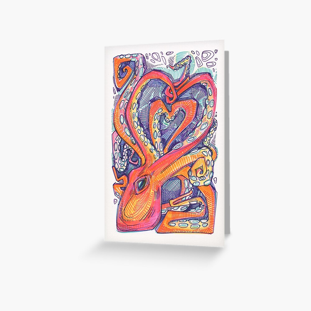 Item preview, Greeting Card designed and sold by gwennpaints.
