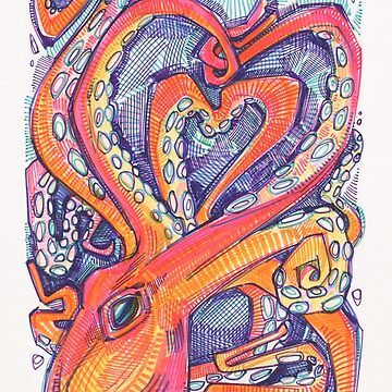 Artwork thumbnail, Octopus Heart by Gwenn Seemel
