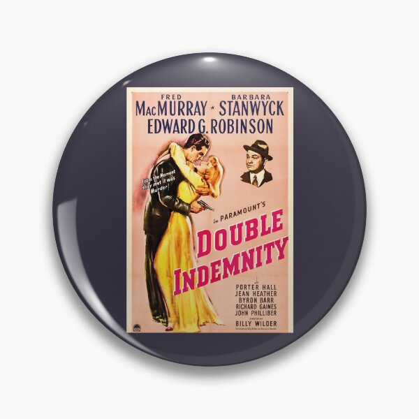 Item preview, Excellent Roles Film Original Vintage Double Indemnity Movie Poster Cool designed and sold by HowardAngeline.