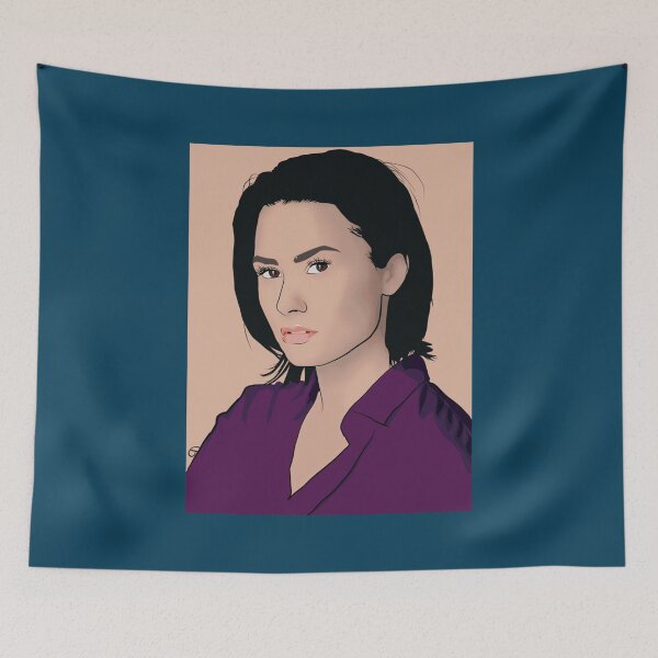 Item preview, demi lovato art piece   designed and sold by ClothingUncom.