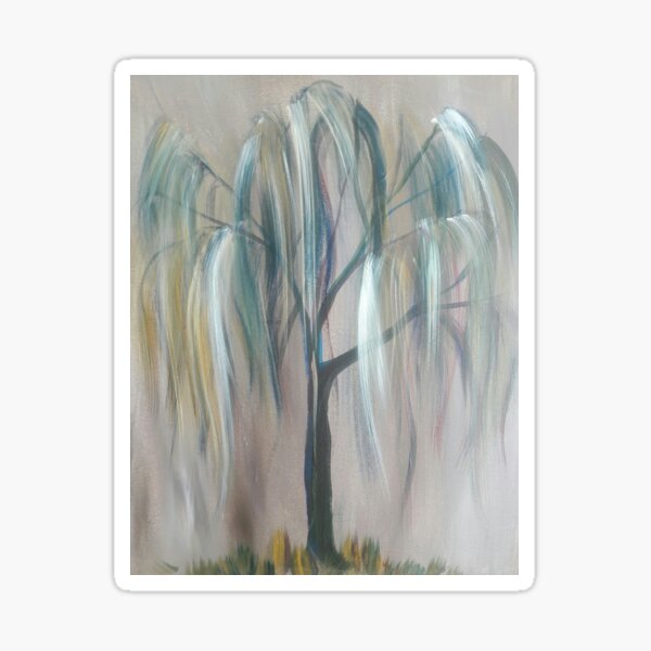 Weeping Willow Sticker