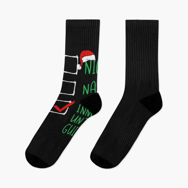 Item preview, Nice Naughty Innocent Until Proven Guilty Christmas List  designed and sold by AmapolaSerrato.