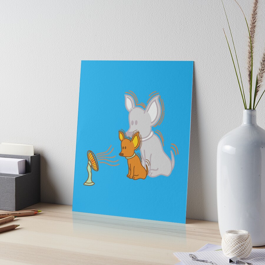 Little Big Fan Art Board Print