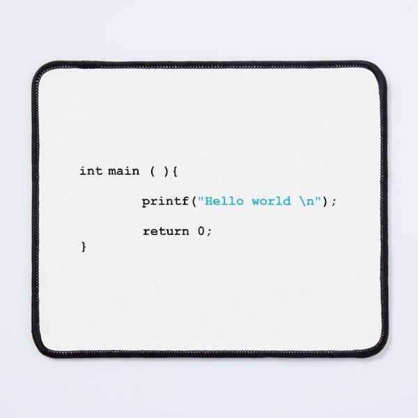 Artikelvorschau, Hallo Welt - Cyan entworfen und verkauft von ECKDesign.