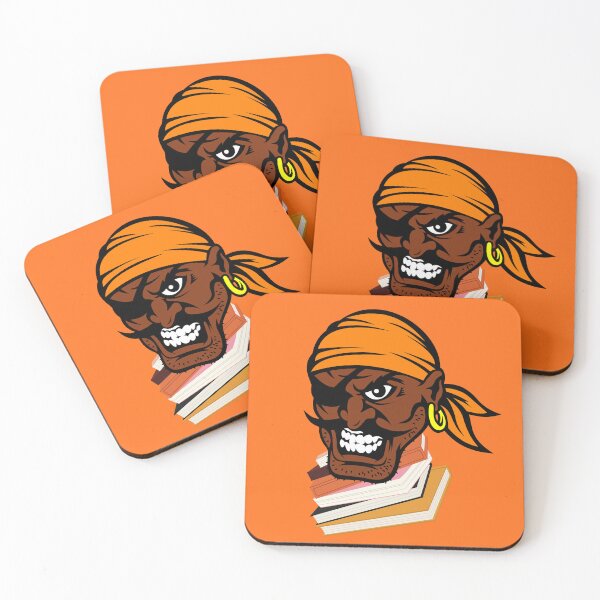 Item preview, Book Pirate Orange Bandana designed and sold by tmdaliggr.