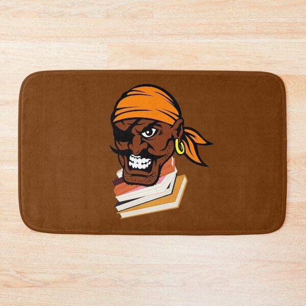Item preview, Book Pirate Orange Bandana designed and sold by tmdaliggr.