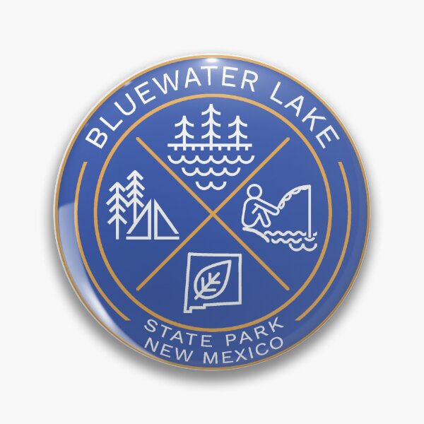 Item preview, Bluewater Lake State Park Heraldic Logo designed and sold by VanyaKar.
