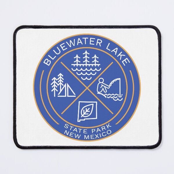 Item preview, Bluewater Lake State Park Heraldic Logo designed and sold by VanyaKar.