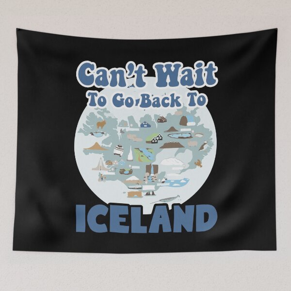 Item preview, Can't Wait To Go Back To Iceland designed and sold by UnknownArtistt.