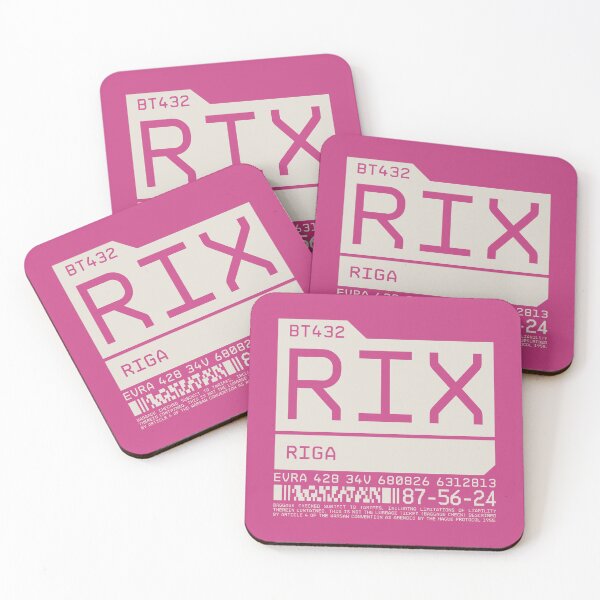 Item preview, Luggage Tag C - RIX Riga Latvia designed and sold by VoodooCircus.