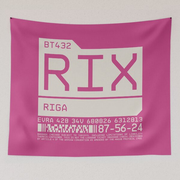 Item preview, Luggage Tag C - RIX Riga Latvia designed and sold by VoodooCircus.