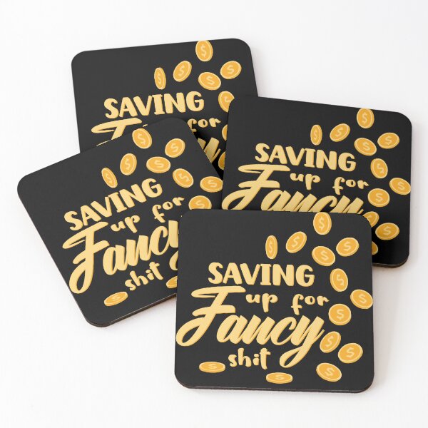Item preview, Saving up for fancy shit gold coins giggle money designed and sold by Novel-ty.