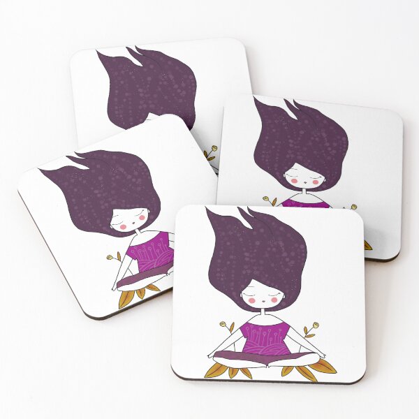 Item preview, The namasté lady designed and sold by Elviejocafa.
