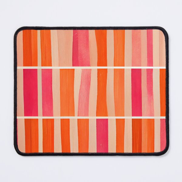 Item preview, Pink and Orange Stripes designed and sold by samjoule.