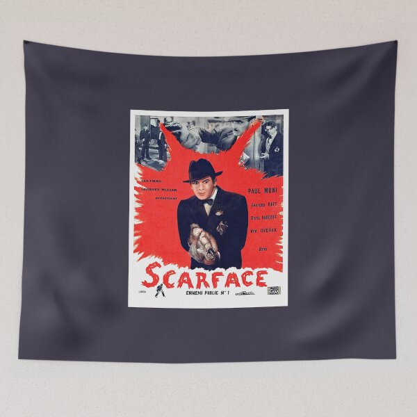 Item preview, Excellent Roles Film Original Vintage Scarface Graphic For Fans designed and sold by HowardAngeline.