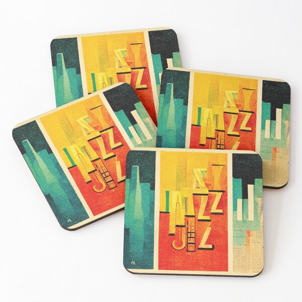 Item preview, Postmodern Jazz print designed and sold by ThePurpleMelon.