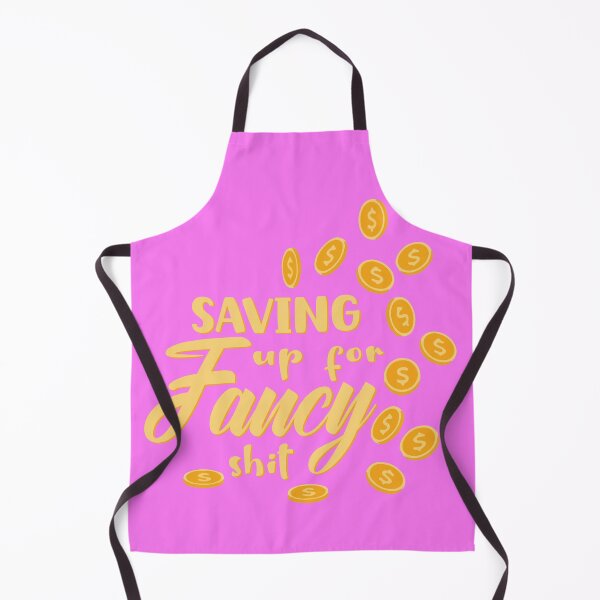 Item preview, Saving up for fancy shit gold coins giggle money aesthetic print designed and sold by Novel-ty.