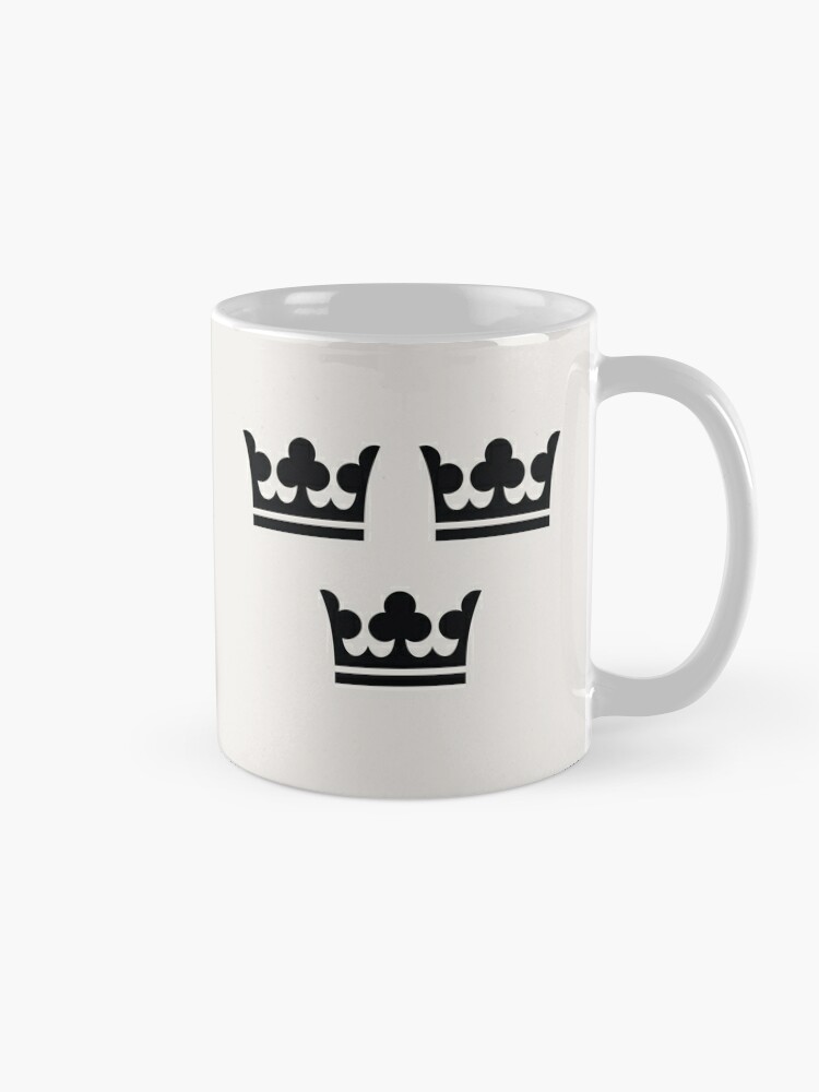 Ceramic Mug Crest Black