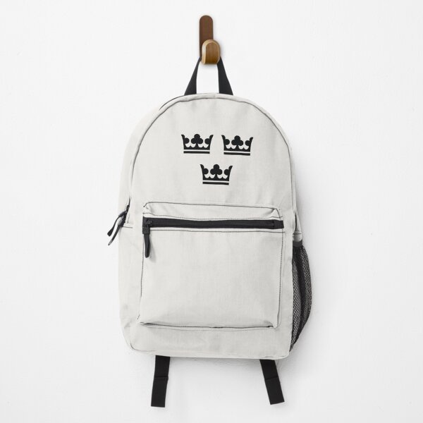 Item preview, Three Crowns, the Crest of Sweden, Black Print (Sveriges Tre Kronor) designed and sold by Landskapsbutiken .com.