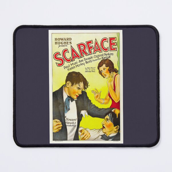 Item preview, Excellent Roles Film Original Vintage Scarface Tony And Johnny Fight Each Other Painted Theatrical R designed and sold by HowardAngeline.