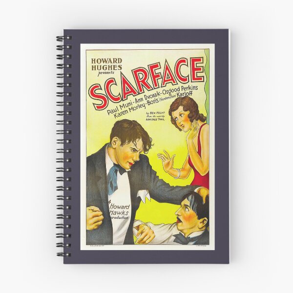 Item preview, Excellent Roles Film Original Vintage Scarface Tony And Johnny Fight Each Other Painted Theatrical R designed and sold by HowardAngeline.