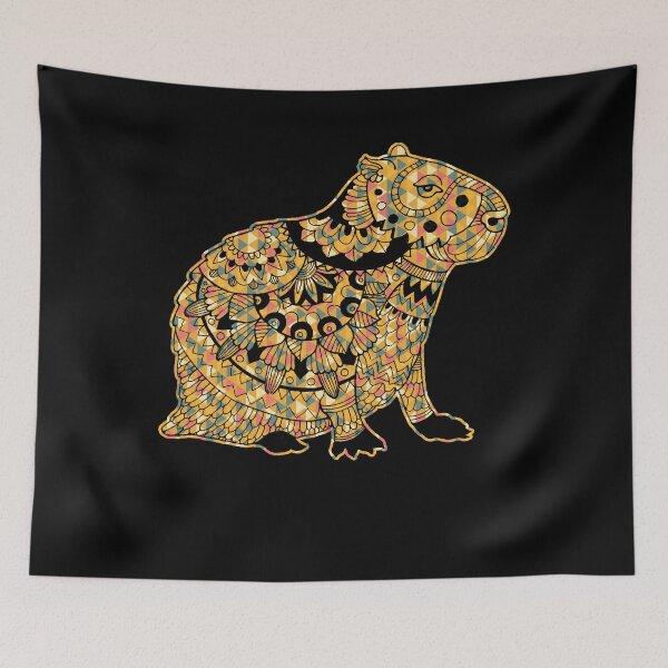 Item preview, Capybara - Capybara Geometric designed and sold by UnknownArtistt.