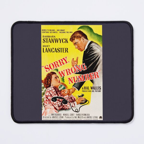 Item preview, Excellent Roles Film Original Vintage Sorry Wrong Number Anatole Litvak Graphic Gift designed and sold by HowardAngeline.