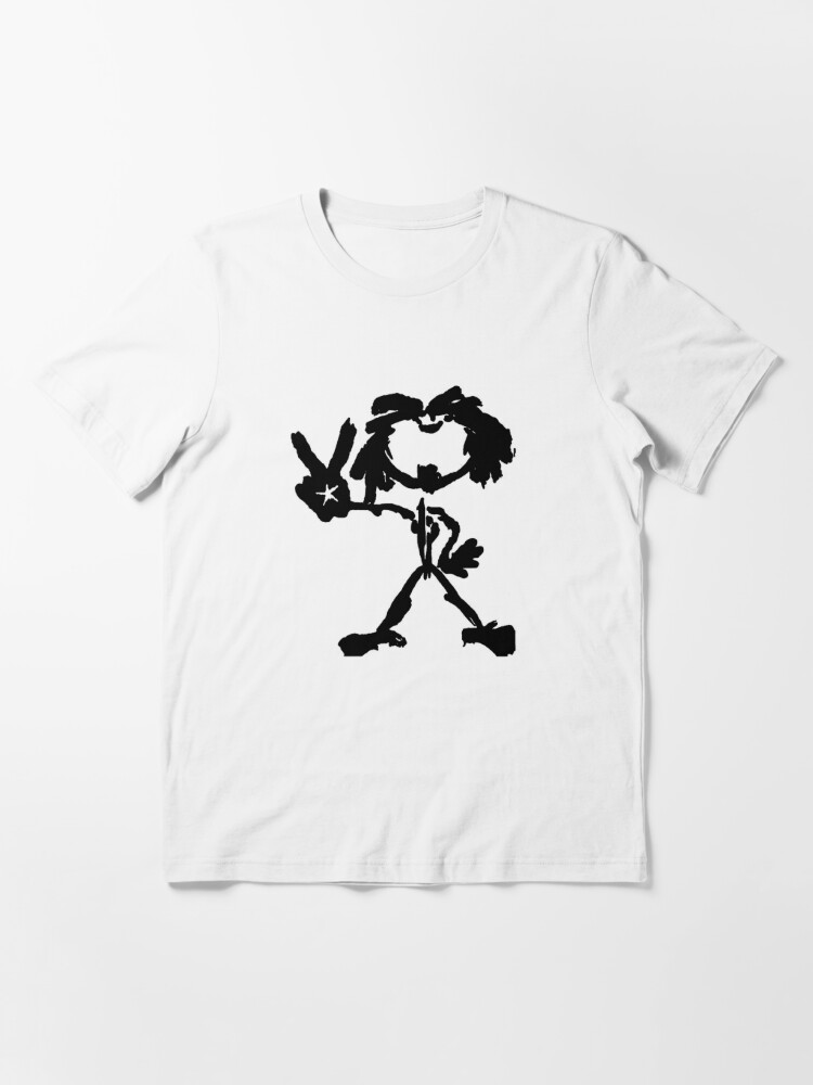 Pearl Jam Unisex T-Shirt: Stickman (Back Print) Small / Black