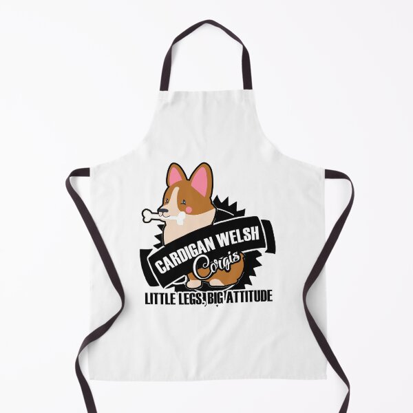 Artikelvorschau, Strickjacke Welsh Corgi Little Legs Big Attitude entworfen und verkauft von UnknownArtistt.