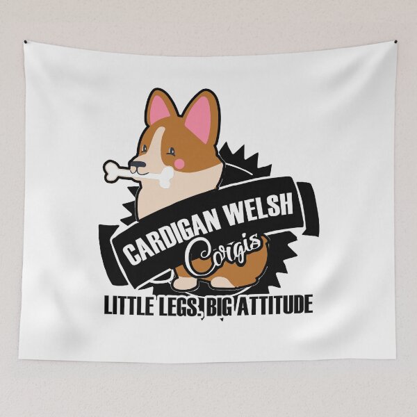Item preview, Cardigan Welsh Corgi Little Legs Big Attitude designed and sold by UnknownArtistt.