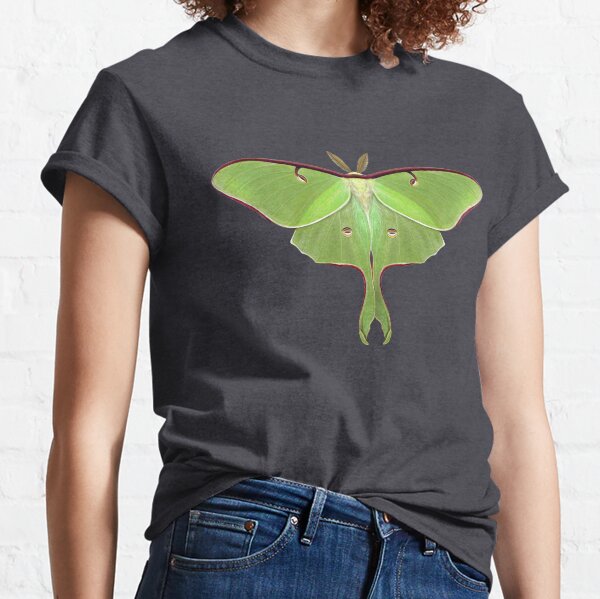 Luna Moth Painting by Mary Capaldi Classic T-Shirt