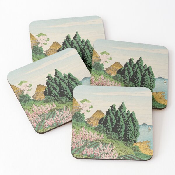Item preview, Kabeshima in Hizen Province by Kawase Hasui, restored designed and sold by FineJapan.