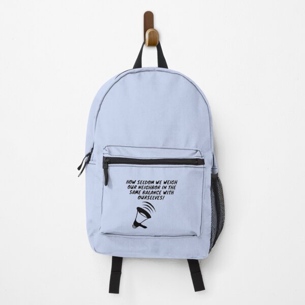 Item preview, How seldom we weigh our neighbor in the same balance with ourselves! designed and sold by Sebastian9Rob.