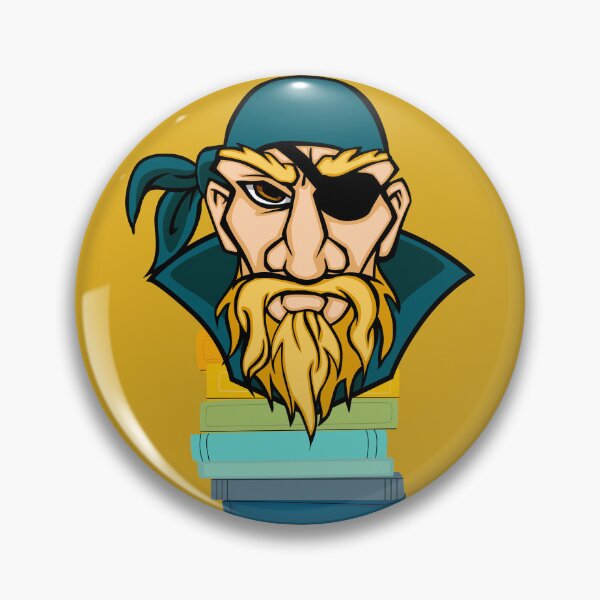 Item preview, Book Pirate Blue. designed and sold by tmdaliggr.