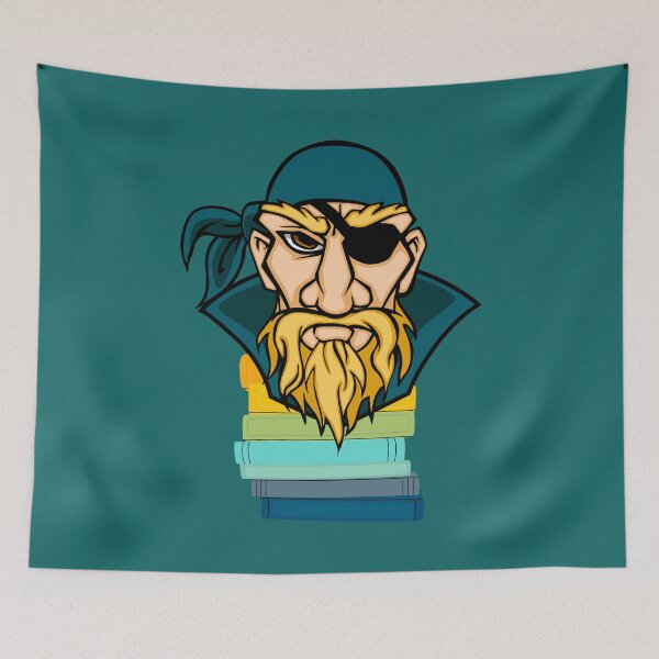Item preview, Book Pirate Blue. designed and sold by tmdaliggr.