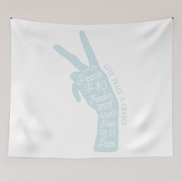 Item preview, Peace sign in different languages designed and sold by dustofwings.