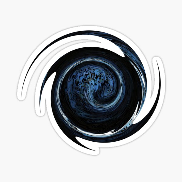 Blue Alien Sticker