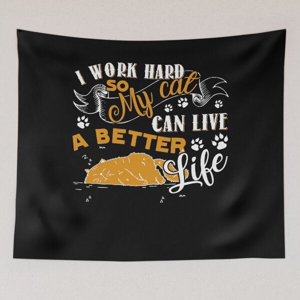 Item preview, Cat - Give Better Life To My Cat designed and sold by UnknownArtistt.