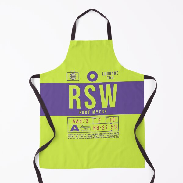 Item preview, Luggage Tag B - RSW Fort Myers Florida USA designed and sold by VoodooCircus.